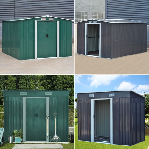Metal garden shed - garden, outdoor