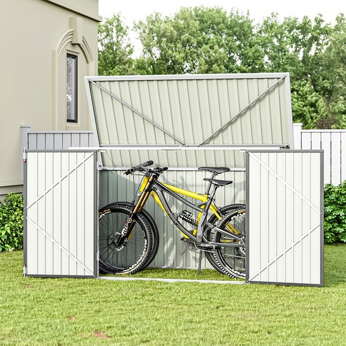 Outdoor bike storage solution - bike,