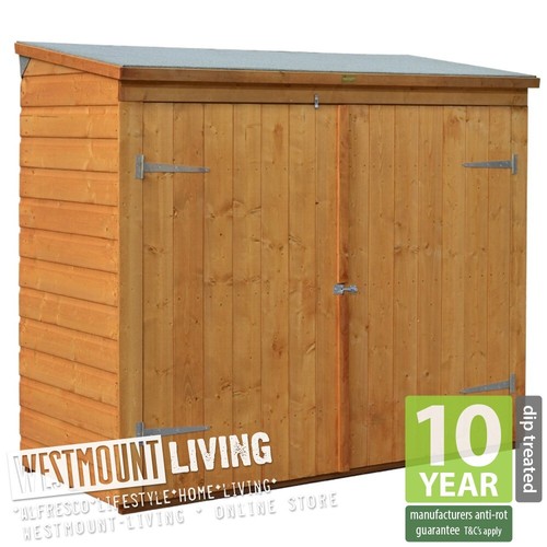 6x3 wooden bike - bike, shed