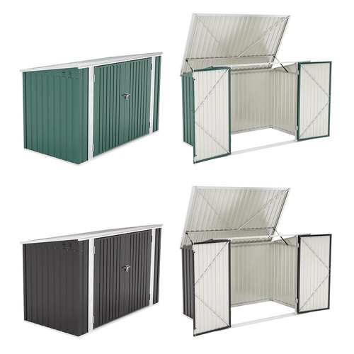 Large galvanised steel garden - steel,