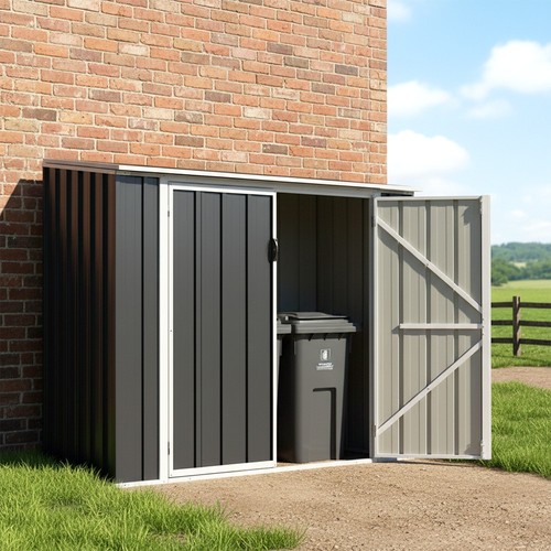 Outdoor lockable bicycle - outdoor, shed