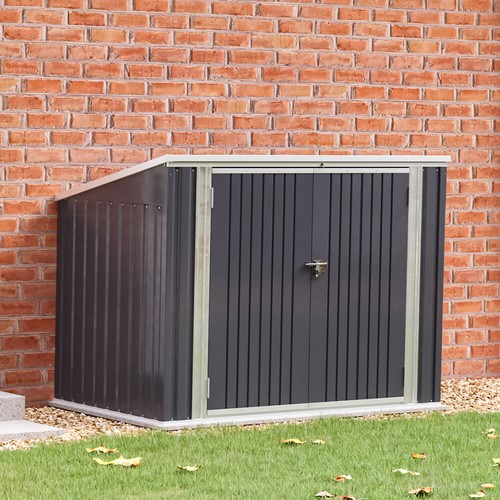 Lockable bike shed bicycle - lockable,